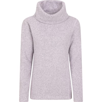 Mountain Warehouse Dames/Dames Cowl Neck Fleece Top (Lila)