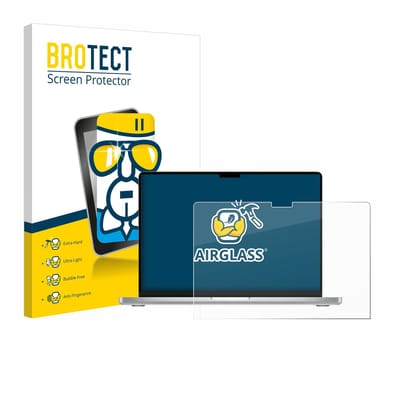 Screenprotector voor Apple MacBook Pro 14" M2 2023 Beschermglas transparant