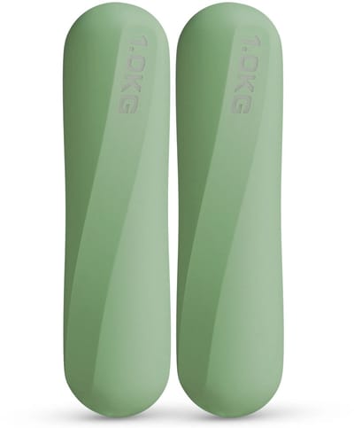 NEOLYMP Pilates Dumbbells 1 kg Siliconen – Haltersetje voor Pilates en Yoga