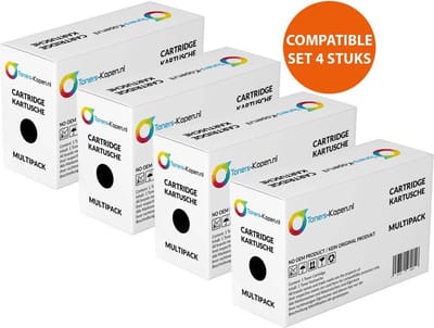 Samsung MLT-D111S,SU810A - Toner Zwart 4-pack - 4.000 pagina's totaal - Huismerk Compatible - Geschikt voor Samsung XP-RESSM2020 Samsung XP-RESSM2020W Samsung XP-RESSM2021 Samsung XP-RESSM2021W Samsung XP-RESSM2022 Samsung XP-RESSM2022W