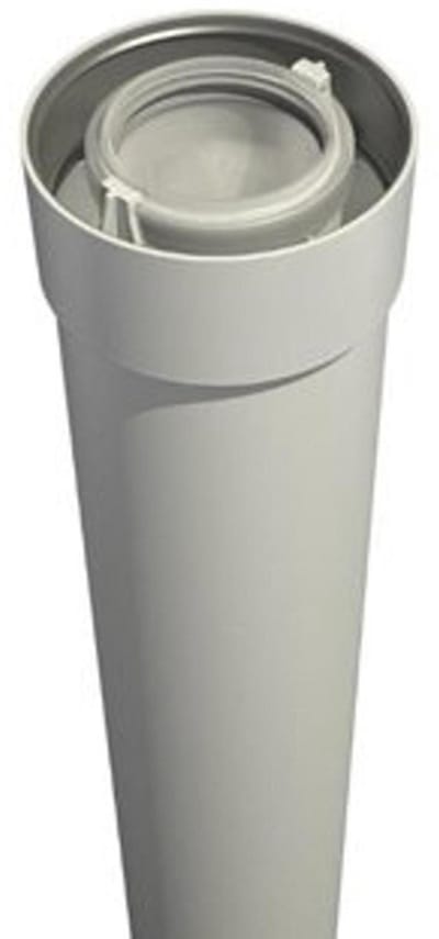 Ubbink Ubi Fit PP concentrisch verlengstuk T120 ø60/100 L=500mm wit