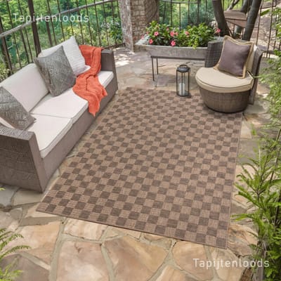 Muratap Sahara buitenkleed jute-look weerbestendig vloerkleed 80x150 cm