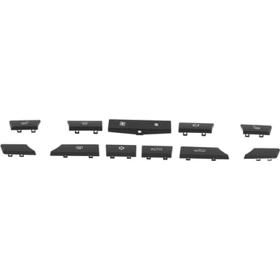 11 stuks A/C Kachelknop Dop Covers 61319313922 Vervanging voor 5 6 7 Serie F07 F06 F01 black