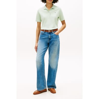 Tommy Hilfiger 1985 Regular Pique Polo Gentle Jade Größe: XS | Poloshirts Outlet | Damen