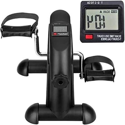 Pedaal Oefening Bike - Indoor Fietsen Stepper - Thuis Fitness - Arm Been Training - Compact Ontwerp - Zwart