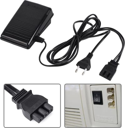 Universele 220 V Naaimachine Voetpedaal - Elektronische Voetschakelaar Vervanging - Singer Juki Butterbly Janome - Met Kabel .