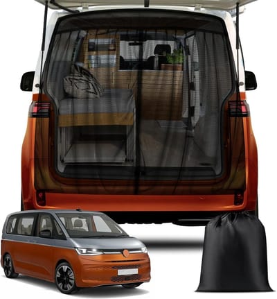 SnelShoppen - Magnetisch Insecten Scherm voor VW T7, Muggennet voor Achterklep, Makkelijk te Installeren, Op maat Gemaakt, 65 Inch