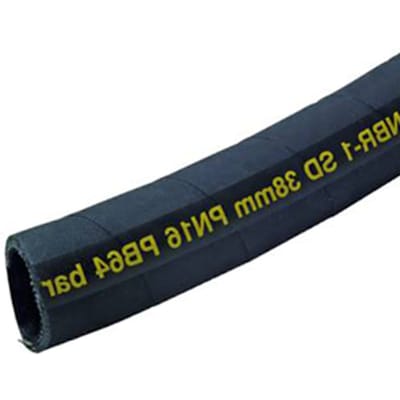 Parker NBR Olie en Brandstof Druk- en Zuigslang 25 mm (ID) 40 m