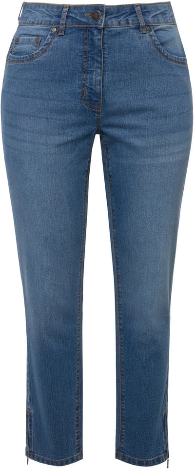 Angel of Style - Dames - Jeans Irma Slim Fit stretchcomfort 5-pocket - Lichtblauw - Maat 56
