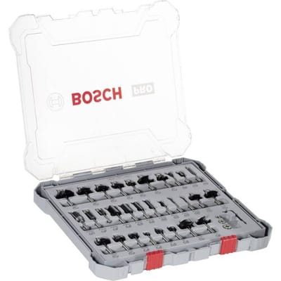 Bosch Professional 30-delige Frezenset met 6mm schacht - 2607017474