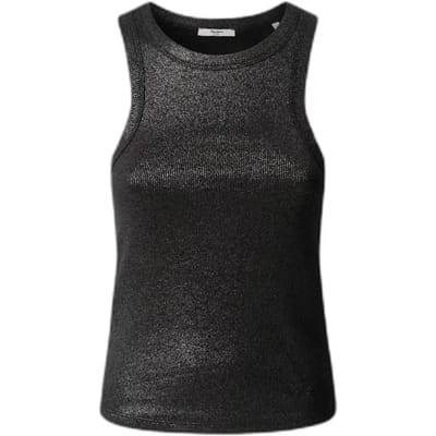 Pepe Jeans Birdey Mouwloos T-shirt Zwart M Vrouw