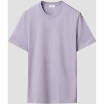 Eton T-Shirt Organic Supima Cotton Uni Single Jersey Licht Paars / male