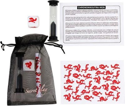 Secretplay Chronomasutra Play Gay Kit - Erotisch Spel - Gay Edition - ES/EN/IT/PT/FR