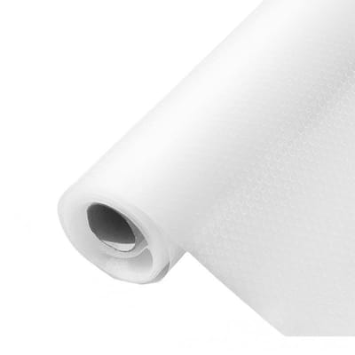 Schuiflademat-plankbekleding-keukenkastlademat-waterdicht-aanpasbare maat-geschikt voor koelkastplanken-45*500cm-wit