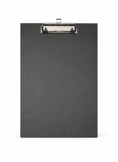 Falken Klembord A4 – 23 x 32 cm – Sterk & Duurzaam – Kunststof – Zwart – Met Klem