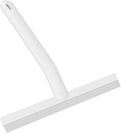 Douchewisser - Glaswisser - Gladde oppervlakken reinigen - Ergonomische handgreep - 25 cm - Wit