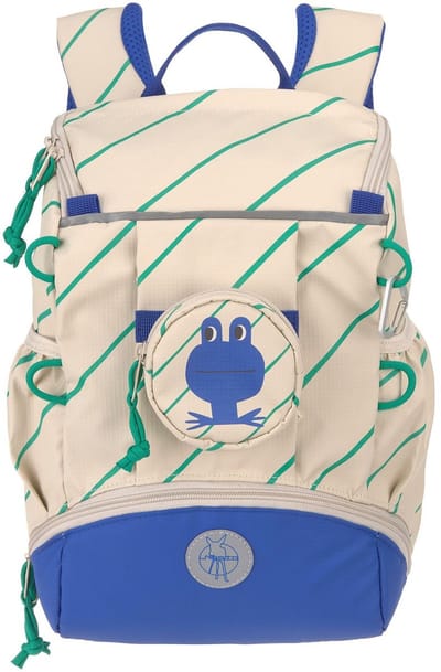 Lässig rugzak Happy Trails Mini Outdoor Backpack Up 10L Frog crème