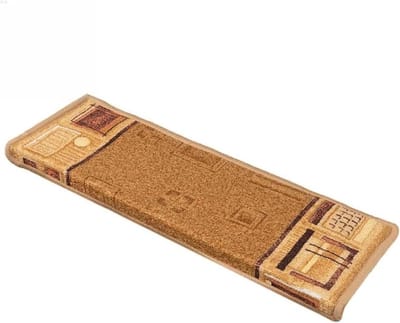 Trapmatten Set - Trapbekleding Antislip - Trappen Beveiligen - Geluidsabsorberend Materiaal - 65 x 21 cm - Beige