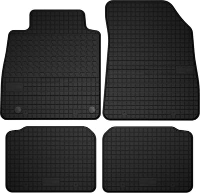 Wielganizator SolidTread Serie - Rubber Automatten - Nissan Micra K14 Hatchback - Volledige Pasvorm - 4 stuks