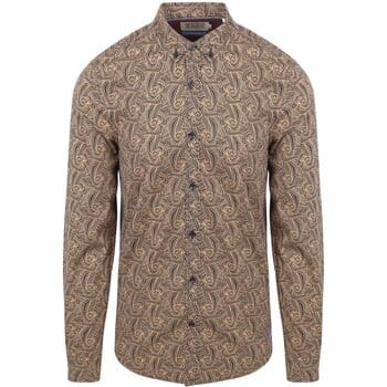 Overhemd Lange Mouw Scotch &amp; Soda Overhemd Print Beige