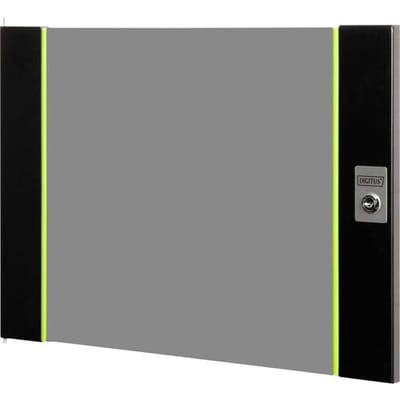 Digitus DN-19 D-09-U-SW 19 inch Doorkijkdeur voor patchkast 9 HE Zwart