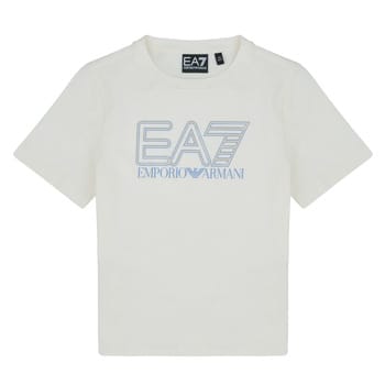 Ea7 Emporio Armani 7b000295_af10375 T-shirt Met Korte Mouwen Beige 12 Years Jongen