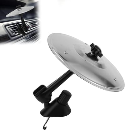 Mini Drum Cymbals voor Ventilatieopeningen, 14x13.5cm, Alloy Staal en Plastic, Auto Accessoires voor Meer Rijplezier en Geluidseffecten