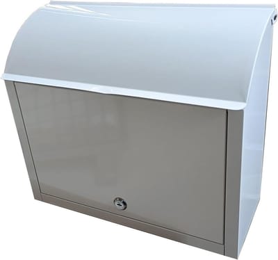 Wand brievenbus - Post opberger - Veilig post ontvangen - Regenbestendig ontwerp - 38.4 cm breed - Meerkleurig