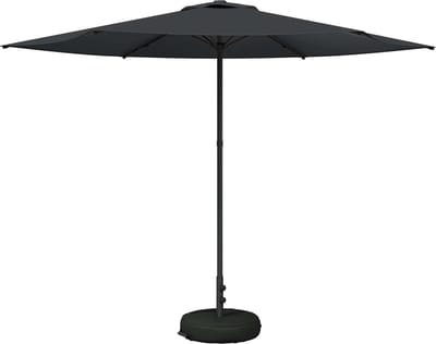 vidaXL - Tuinparasol - met - voet - 300 - x - 300 - cm - Polyester - Rechthoekig