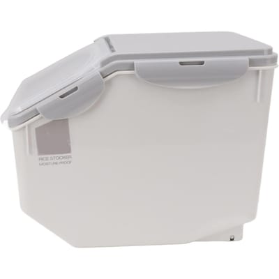 Contenant de Stockage de Riz avec Tasse Organisateur de Céréales Alimentaires Hermétiquement Scellé Plastique Fournitures de Cuisine Type 2