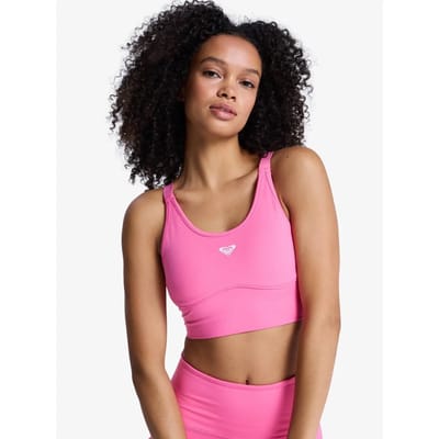 Roxy Heart Into It Attitude Sportbeha Roze M Vrouw