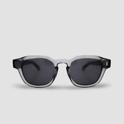Montuurtjevoorjou - Tulum Grey - Zonnebril - Heren zonnebril - Festival Bril - Acetaat - Gepolariseerd