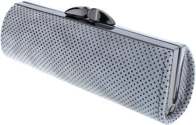 Brillenhoes Leer - Etui Beschermhoes - Bril Beschermen - Zachte Natuurlijke Kwaliteit - 162 x 56 x 41 mm - Grijs