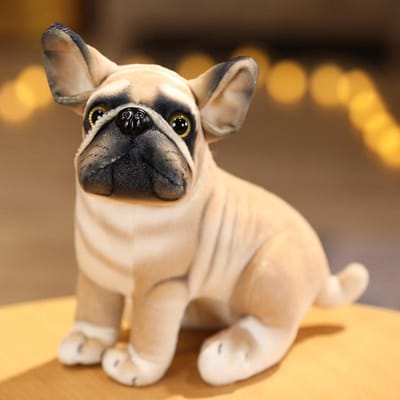 Schattige Gesimuleerde Puppy Poppen  Bulldogs  Huskies  Pluche Speelgoed  Hond Poppen  Straatkraampjes Kinder Cadeaus 20cm