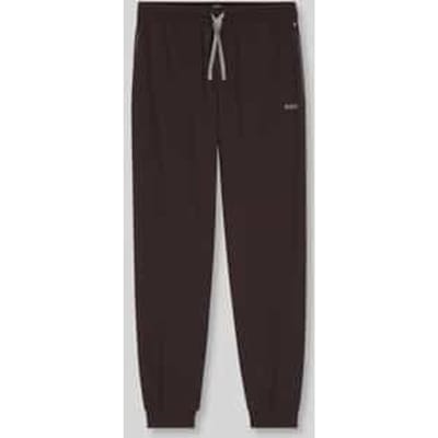 Regular fit sweatbroek van katoenmix model 'Mix&Match'