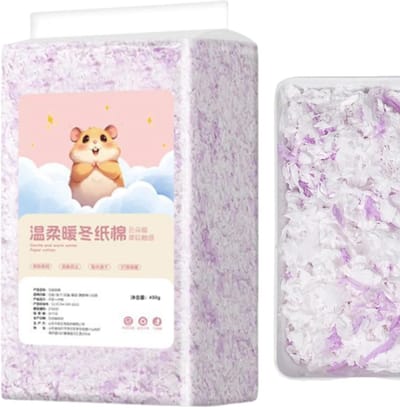Bodembedekking Houtsnippers - Dieren Strooisel - Nestelen Graven - Geurbeheersing Absorptie - 450 Gram