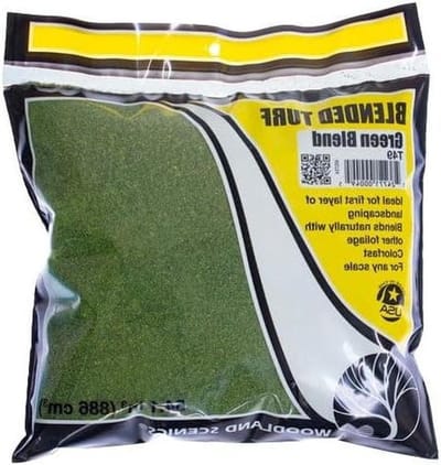 Groen Strooimateriaal - Modelbouw Gras - Landschappen Creëren - Fijnkorrelige Textuur - 130 Gram - Groen