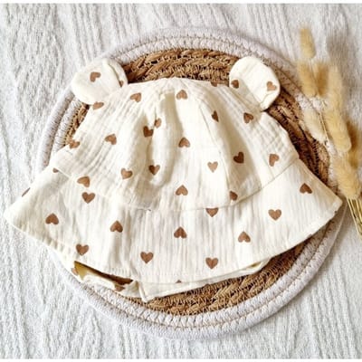 rammelaartje - baby - kleren - hydrofiele zonnehoed