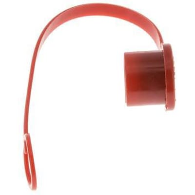 16.2 mm Kunststof Stofbeschermingskap voor insteeknippel met ketting [2 Stuks]