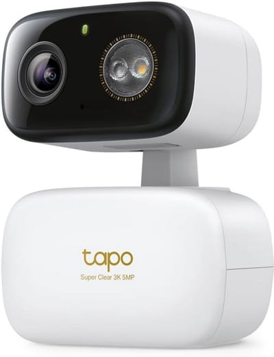 Draadloze Binnen- en Buitenbeveiligingscamera 3K Panorama Pan-Tilt