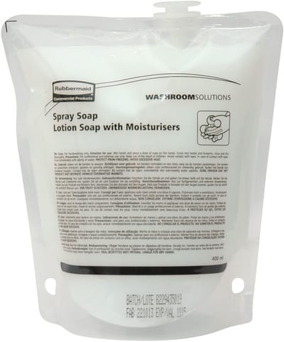 Spraysoap Rubbermaid 12x400ml Handlotion vloeibare zeep (6151807461410)