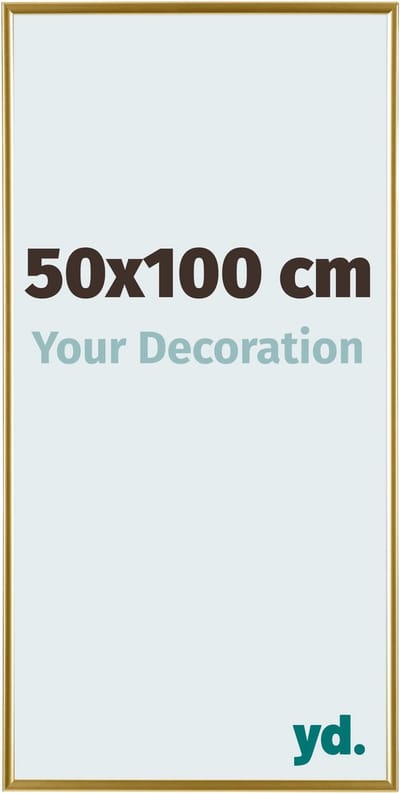 Your Decoration - Fotolijst 50x100 cm - Kunststof - Goud - Evry