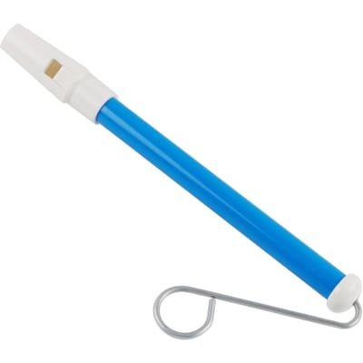 SW1 YL Kinder Fluitje met Stalen Schuifstang Muziekinstrument Speelgoed voor Kinderen Kazoo Fluit voor Ouder-Kind Spelletjes blauw