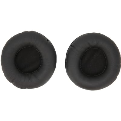 1 Paar 60mm Hoofdtelefoonkussen Zacht Universeel Headset Spons Oorkussen Vervanging Zwart black