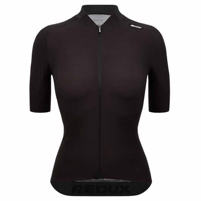 Santini Redux Speed Korte Mouw Wielertrui Zwart S Vrouw