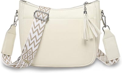 Crossbody bag milky - trendy design - comfortabel formaat - ideaal voor dagelijks gebruik - ShopVlot
