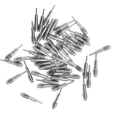 50 stuks Horlogeband Link Verwijderaar Gereedschap Vervangingstips Horloge Reparatie Onderdelen Accessoire gray