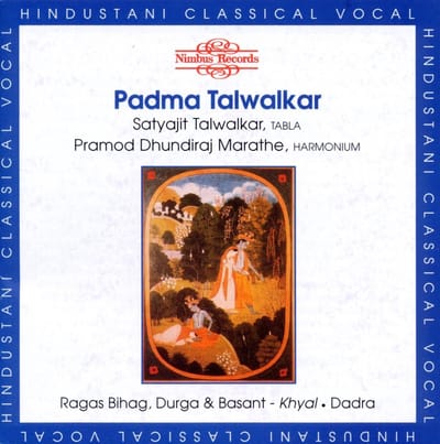 Dhun Talwalkar (Padma & Satyajit) - Ragas Bihag, Durga & Basant. Dadra (CD)