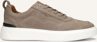 STEFANO LAURAN Star 008 Sneakers - Nubuck - Heren - Taupe - Maat 41