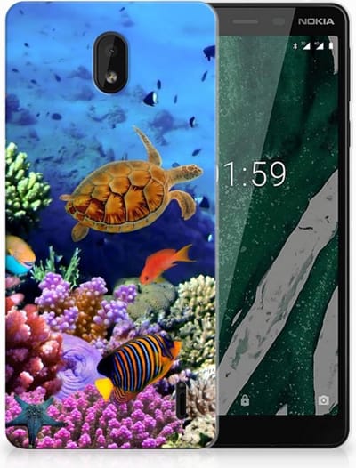 Nokia 1 Plus TPU Hoesje Vissen